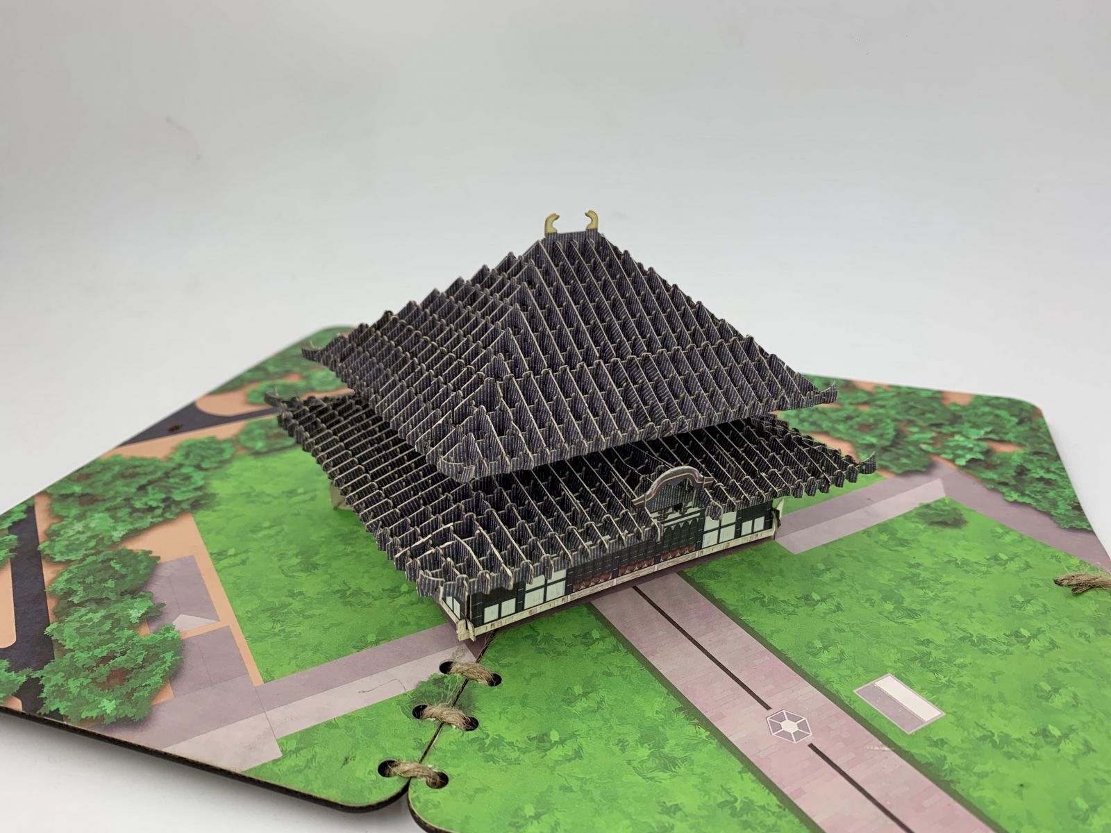 Thiệp 3D Chùa Todai-ji Nhật Bản do Tayta thực hiện
