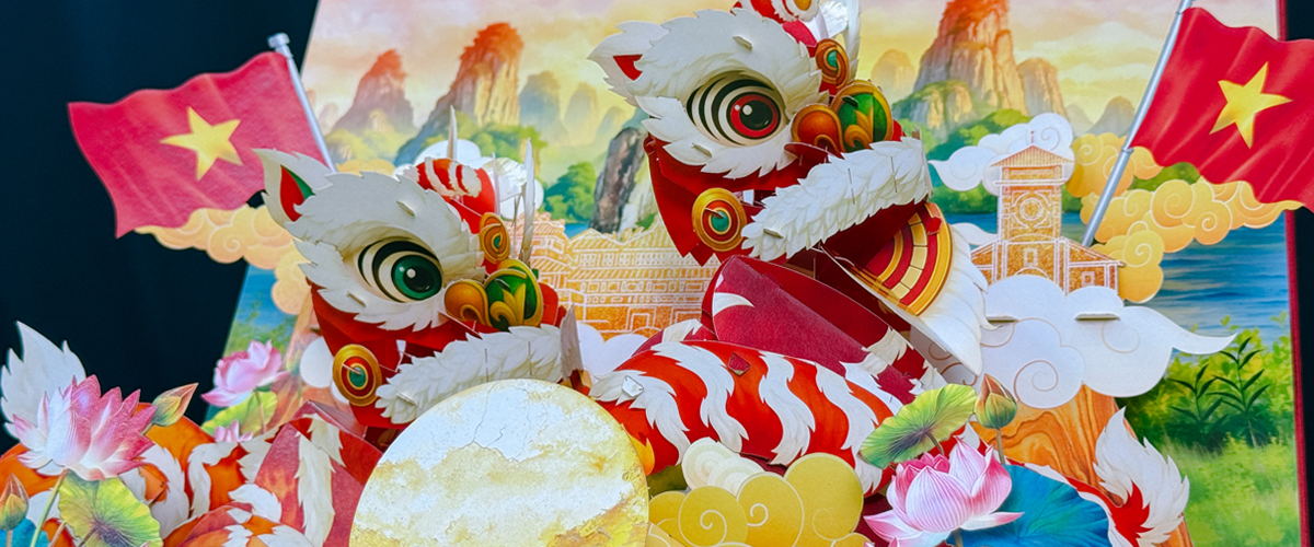 hộp quà 3d popup tết trung thu độc đáo mới nhất