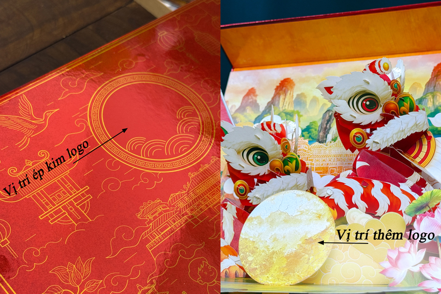 vị trí in ấn logo doanh nghiệp ấn tượng