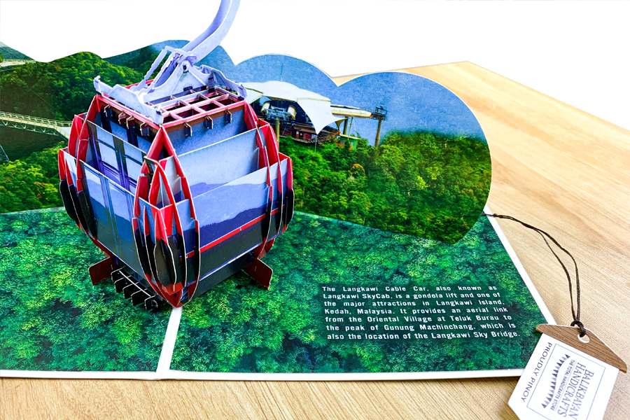 thiệp 3D làm quà lưu niệm đẹp cho khách du lịch