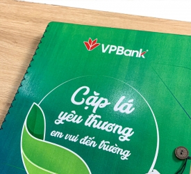 Thiệp 3D quà tặng VPBank trong chương trình “Cặp lá yêu thương” VTV24