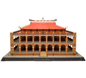 Bộ lắp ráp Mô hình giấy 3D BẾN NHÀ RỒNG