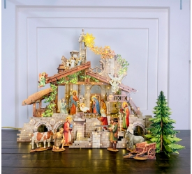 [1m35] HANG ĐÁ GIÁNG SINH STONE GỖ PLYWOOD CAO CẤP - TAYTA