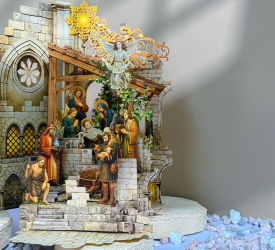 Thiệp 3D Nativity Stone - Thiệp Giáng Sinh Độc Đáo - TAYTA